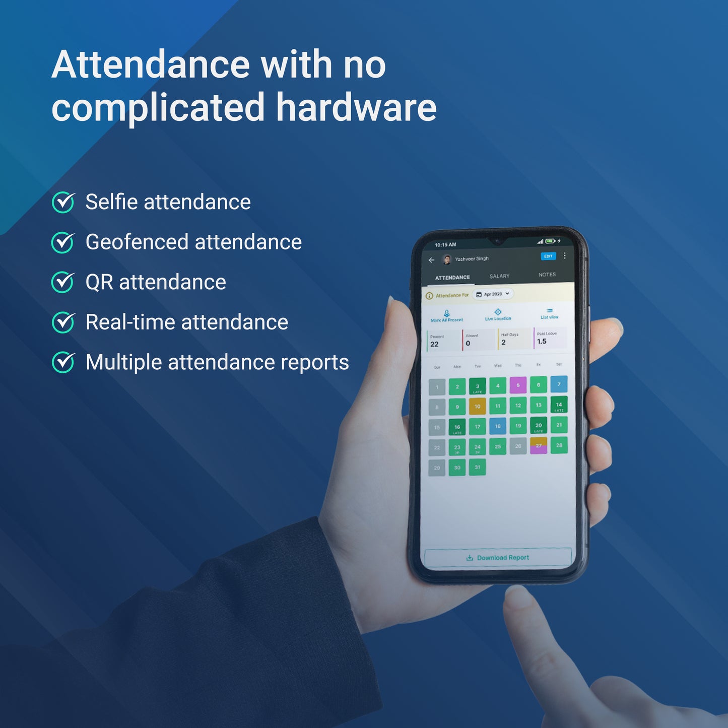 Employee Attendance & Payroll Software