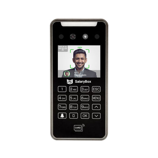 SalaryBox FaceScan Pro - AI Face Recognition Attendance & Access Control with Inbuilt WiFi