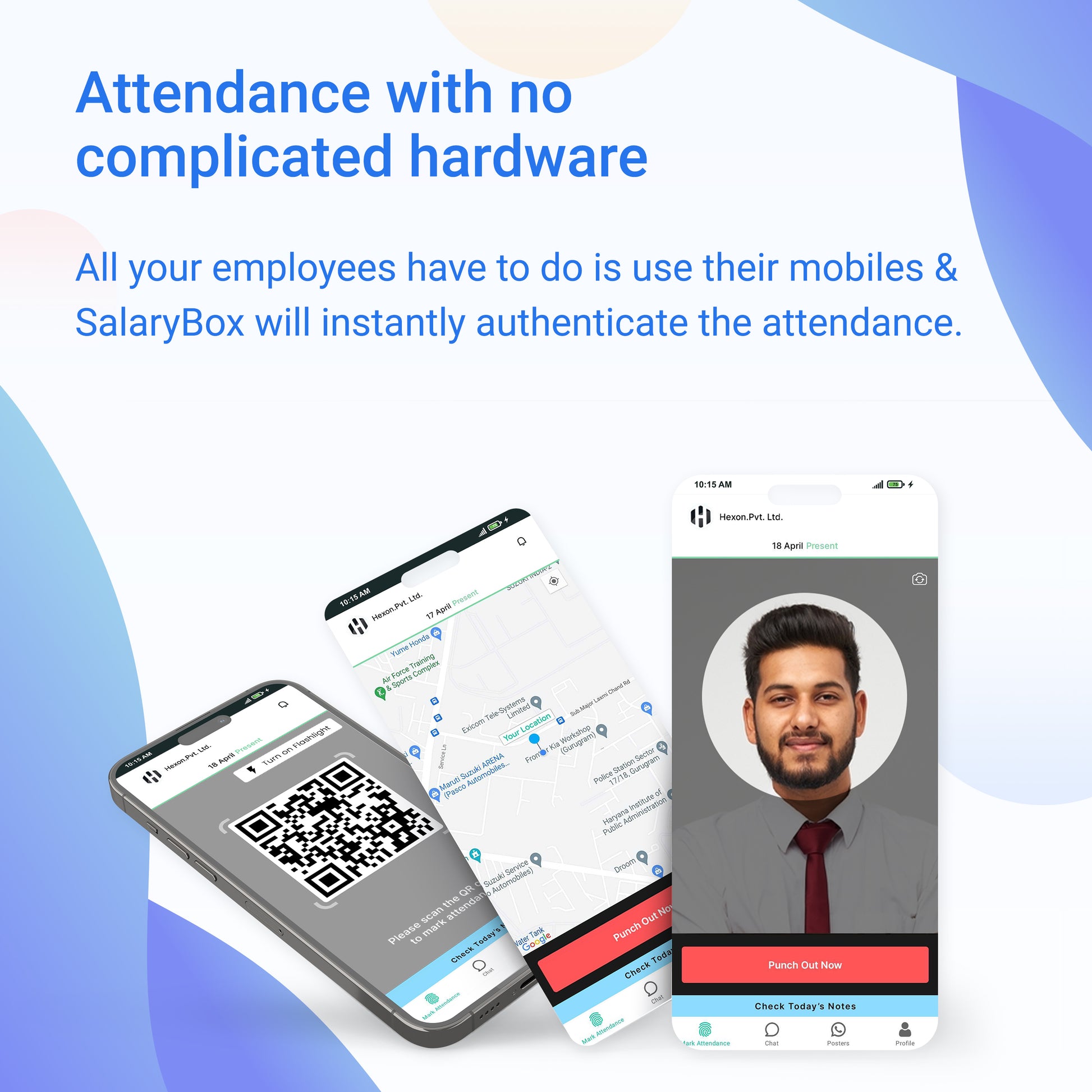 selfie attendance software
