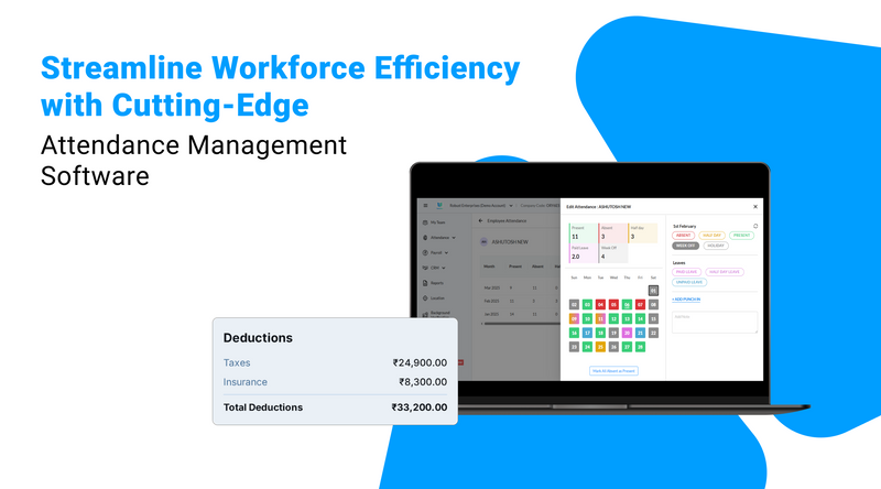 Streamline Workforce Efficiency with Cutting-Edge Attendance Management Software | Discover SalaryBox