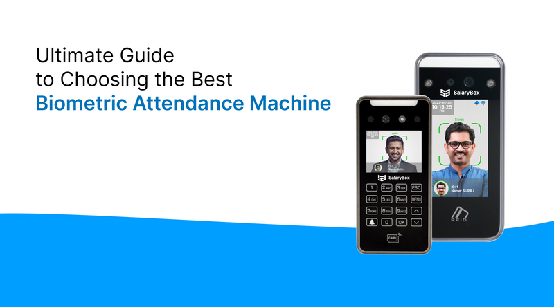 Biometric attendance machine