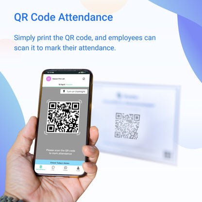qr code attendance software